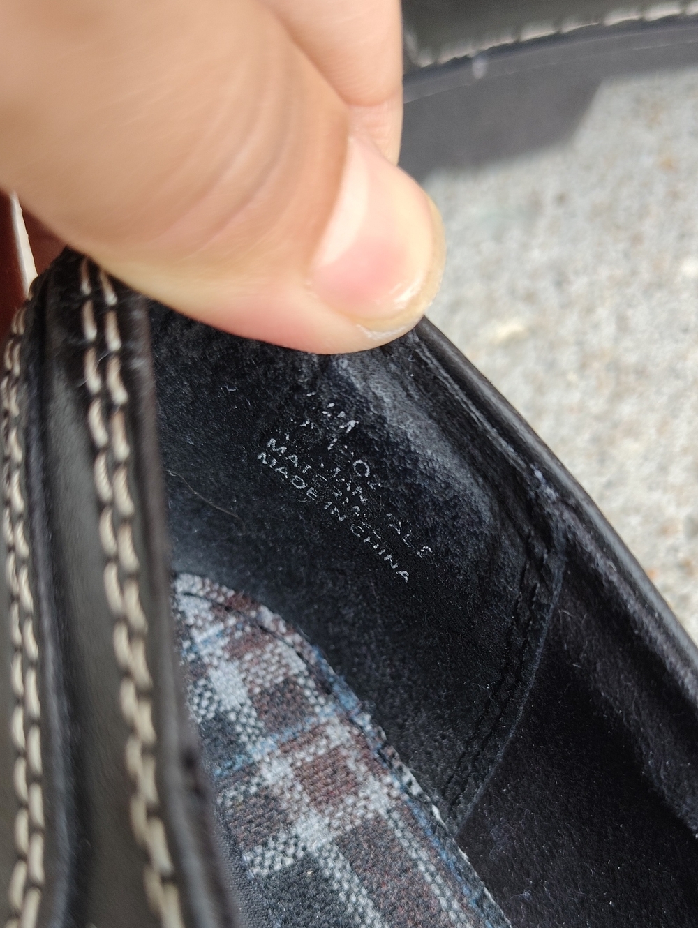 Vintage Self Esteem Plaid Mary Jane Chunky Heel Loafers Size 7.5 Y2K Grunge - Picture 16 of 16